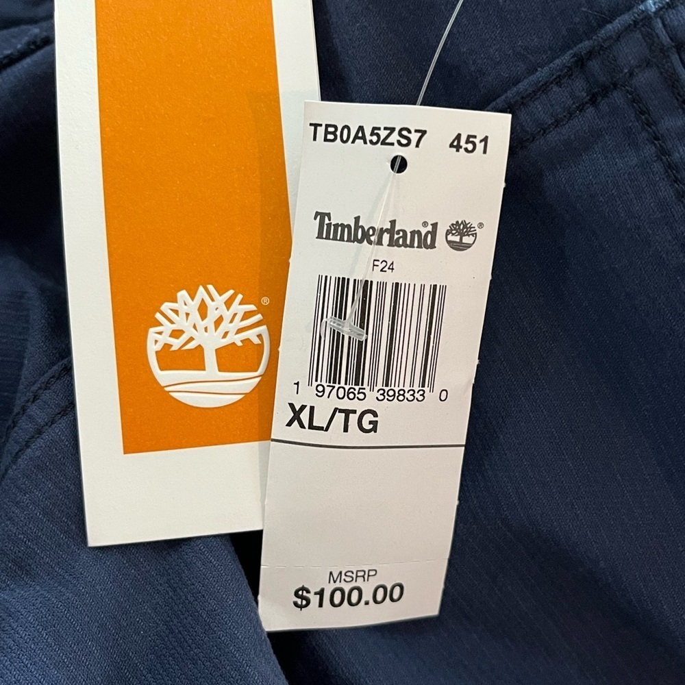 NWT Timberland Kempshire Corduroy Chore Jacket Dark Blue - Picture 12 of 15